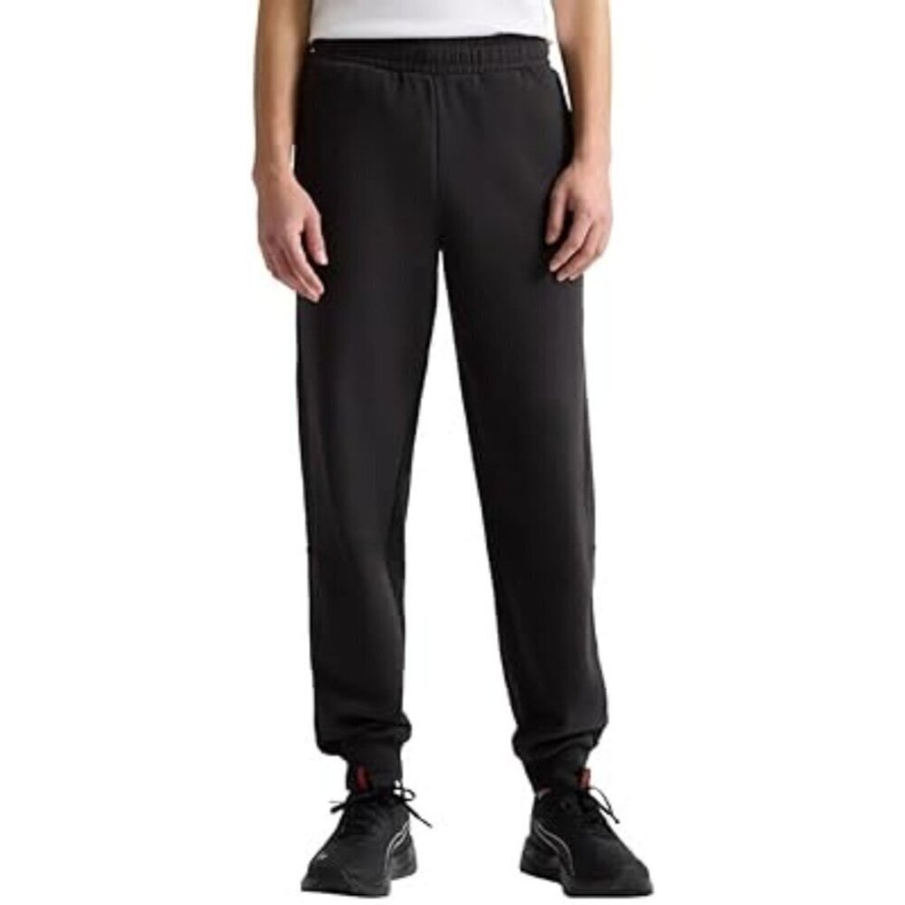 Puma Black Sweatpants Men's M Cotton Blend Joggers M0544